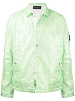 加拿大stone island jacket, Stone Island | STONE ISLAND SHADOW PROJECT Compass-patch light jacket Green商品图片 