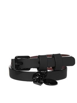Alexander McQueen | Alexander McQueen Skull Pendant Double Wrap Bracelet商品图片,6.4折