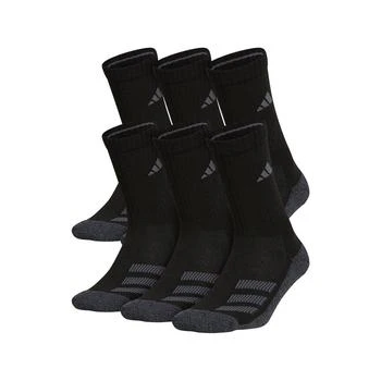 Adidas | Big Boys Cushioned Angle Stripe Crew Sock Pack of 6,商家Macy's,价格¥120