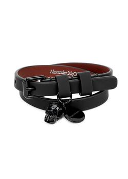 推荐Black leather wrap bracelet商品