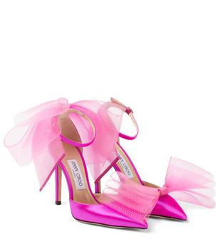 product Averly 100 bow-trimmed pumps image