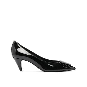 ysl高跟鞋价格, Yves Saint Laurent | Saint Laurent St Sulpice 55 Leather Pumps商品图片 6.5折