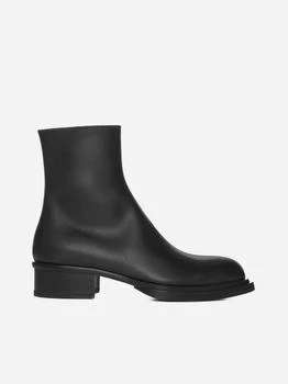 推荐Leather ankle boots商品