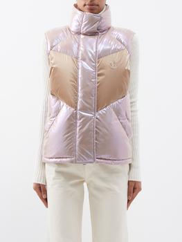 Moncler | Faucille iridescent quilted down gilet商品图片,