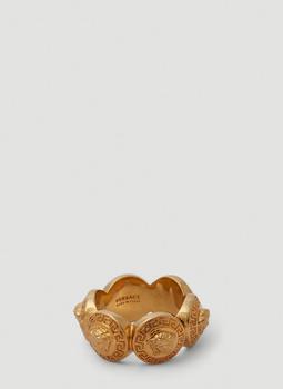 范思哲戒指正品, Versace | Tribute Medusa Ring in Gold商品图片 