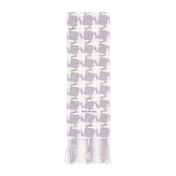 Acne Studios | Acne Studios Houndstooth Fringed Scarf 7.6折, 独家减免邮费