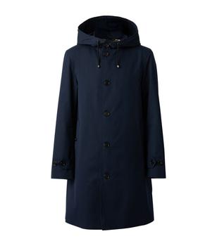 了解burberry大衣, Burberry | Single-Breasted Hooded Coat商品图片 
