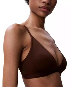 Calvin Klein | V领三角文胸 无衬里QF6758,商家Macy's,价格¥144