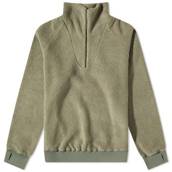 推荐Beams Plus Half Zip Popover Fleece Jacket商品