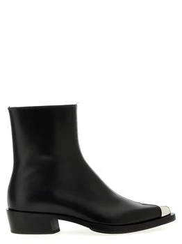 Alexander McQueen | Punk Ankle Boots Boots, Ankle Boots Black 6.6折