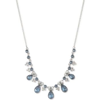 商品Pear-Shape Crystal Statement Necklace, 16" + 3" extender图片