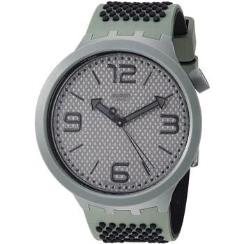 Swatch | Swatch Men's Watch - Bbbubbles Swiss Quartz Green Dial Silicone Strap | SO27M100 9.4折×额外9折x额外9折, 额外九折