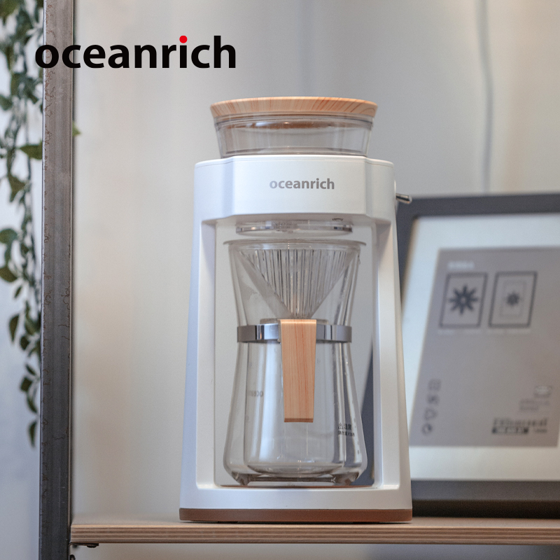 商品oceanrich | 【国内直发】欧新力奇（oceanrich） 手冲咖啡壶套装家用过滤美式滴滤咖啡机煮咖啡壶,商家Delicacy Master's Kitchen,价格¥772图片