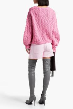 Bouclé-knit wool-blend sweater product img