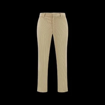 Moncler | 包邮包税【预售7天发货】 MONCLER蒙可蒙克莱 23秋冬 男士 休闲裤 Corduroy Trousers I20912A00037549UU23Q 包邮包税