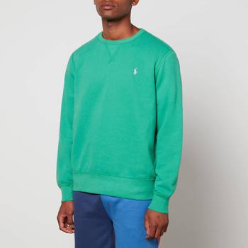 推荐Polo Ralph Lauren Logo-Embroidered Cotton-Blend Jersey Sweatshirt商品