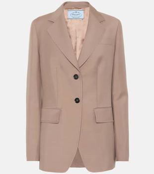 Prada Mohair and wool blazer - Suits - Free Shipping