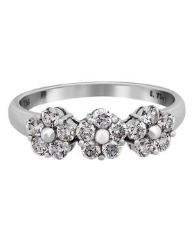 商品Piero Milano | Piero Milano Women's 18K White Gold Ring,商家Premium Outlets,价格¥9078图片