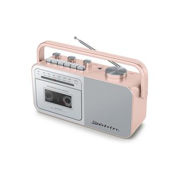 商品Studebaker | SB2130RG Portable Cassette Player/Recorder with AM/FM Radio,商家Macy's,价格¥385图片