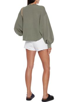 FRAME | Le Brigette distressed denim shorts商品图片,5折