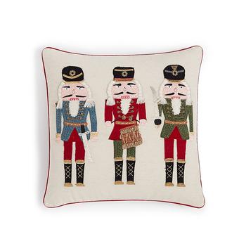 Nutcracker Holiday Decorative Pillow, 14" x 22", Created For Macy's,价格$27.99