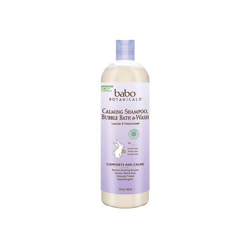 推荐Babo Botanicals Calming Baby 3-in-1: Bubble Bath, Shampoo & Wash - Lavender & Meadowsweet商品