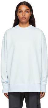 Y-3 | Blue Logo Crew Sweatshirt商品图片,5.8折