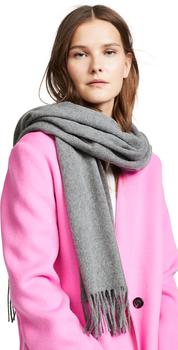艾克妮衣服, Acne Studios | 女士 Canada 流苏羊毛围巾披肩商品图片 