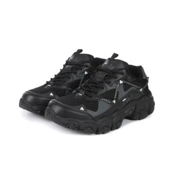 推荐【享贝家】ZY - 斐乐 Fila 黑色猫爪 透气跑鞋 运动鞋 韩版 新款 男女同款  1JM02570F-001商品