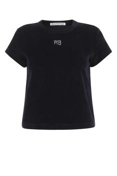 Alexander Wang | T By Alexander Wang Embellished Logo T-Shirt商品图片,8.2折