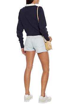 FRAME | Le Grand Garcon distressed denim shorts商品图片,3折