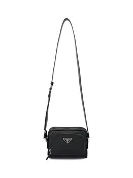 Prada | Prada Triangle-Logo Zipped Crossbody Bag 9.1折, 独家减免邮费