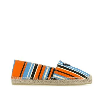 Prada | Prada Logo Canvas Espadrilles,商家T.Luxy,价格¥3521