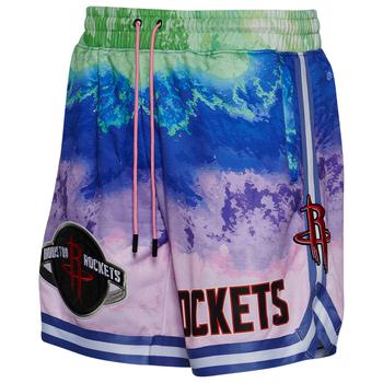 Pro Standard | Pro Standard Rockets NBA Dye Shorts - Men's商品图片,6.6折, 满$120减$20, 满$75享8.5折, 满减, 满折