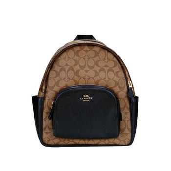coach tabby双肩包, Coach | COACH 奥莱款大号女士PVC配皮双肩包商品图片 额外8.2折x额外9折, 额外八二折, 额外九折