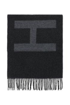 推荐Hugo wool logoed scarf商品