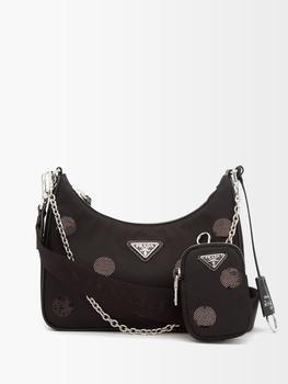 美国prada包, Prada | Re-Edition 2005 recycled-nylon shoulder bag商品图片 
