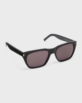 推荐Men's SL 5980 Acetate Rectangle Sunglasses商品