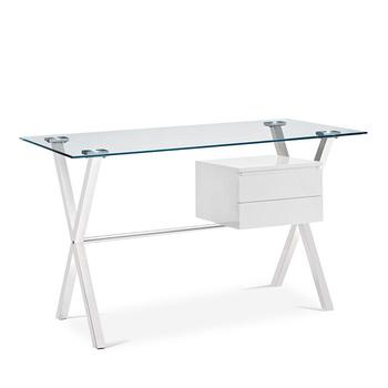 商品Modway | Stasis Glass Top Office Desk,商家Bloomingdale's,价格¥3569图片