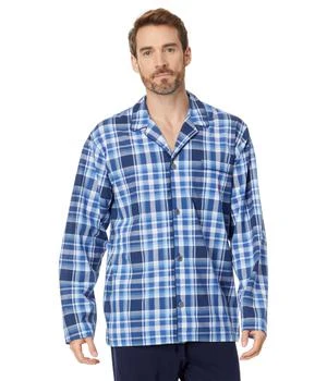 Yarn-Dye Woven Long Sleeve PJ Shirt