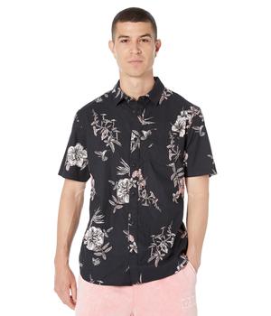 女士休闲essentials短袖, Vans | Essential Floral Short Sleeve Woven商品图片 6.7折起