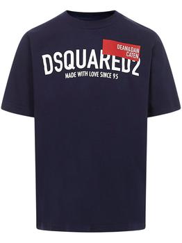 product Dsquared2 Kids Logo Printed Crewneck T-Shirt - 12Y image
