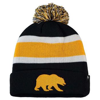 product Men's Navy Cal Bears Breakaway Cuffed Knit Hat with Pom image