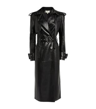 商品MATÉRIEL | Faux Leather Trench Coat,商家Harrods,价格¥7221图片