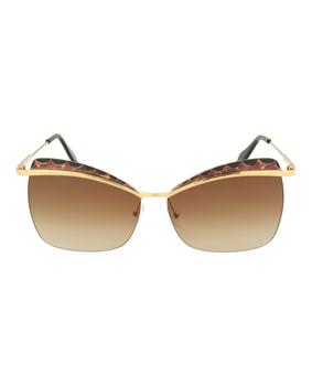 Alexander McQueen | Alexander McQueen Cat-Eye Sunglasses商品图片,2.4折