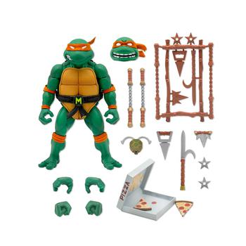 商品Teenage Mutant Ninja Turtles Michelangelo 7" Ultimates, Action Figure图片
