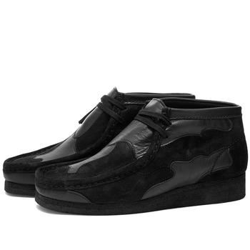 clarks女鞋价格, Clarks | Clarks Originals Patchwork Wallabee Boot商品图片 4.4折