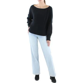 推荐French Connection Womens Cotton Ribbed Crop Sweater商品