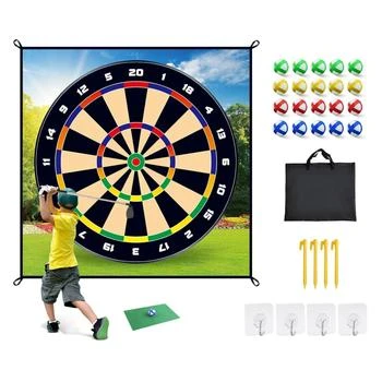 Global Bazaar | Golf Chipping Dart Game Mat with Sticky Balls,商家Premium Outlets,价格¥596