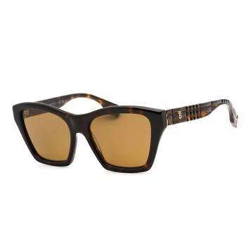 推荐Burberry Women's Sunglasses - Full Rim Dark Havana Plastic Frame | 0BE4391 300283商品